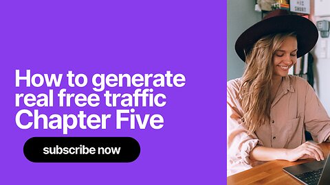 Blogging Part 5 (free traffic generation )