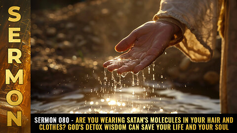 Sermon #080 - Are you WEARING Satan's molecules in your hair and clothes?...