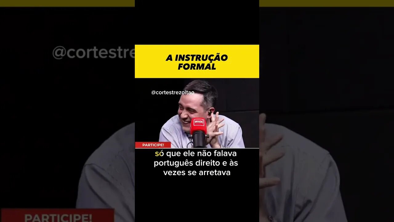 NA SUA OPINIÃO, A EDUCAÇÃO FORMAL É FEITA PARA TE PIORAR?