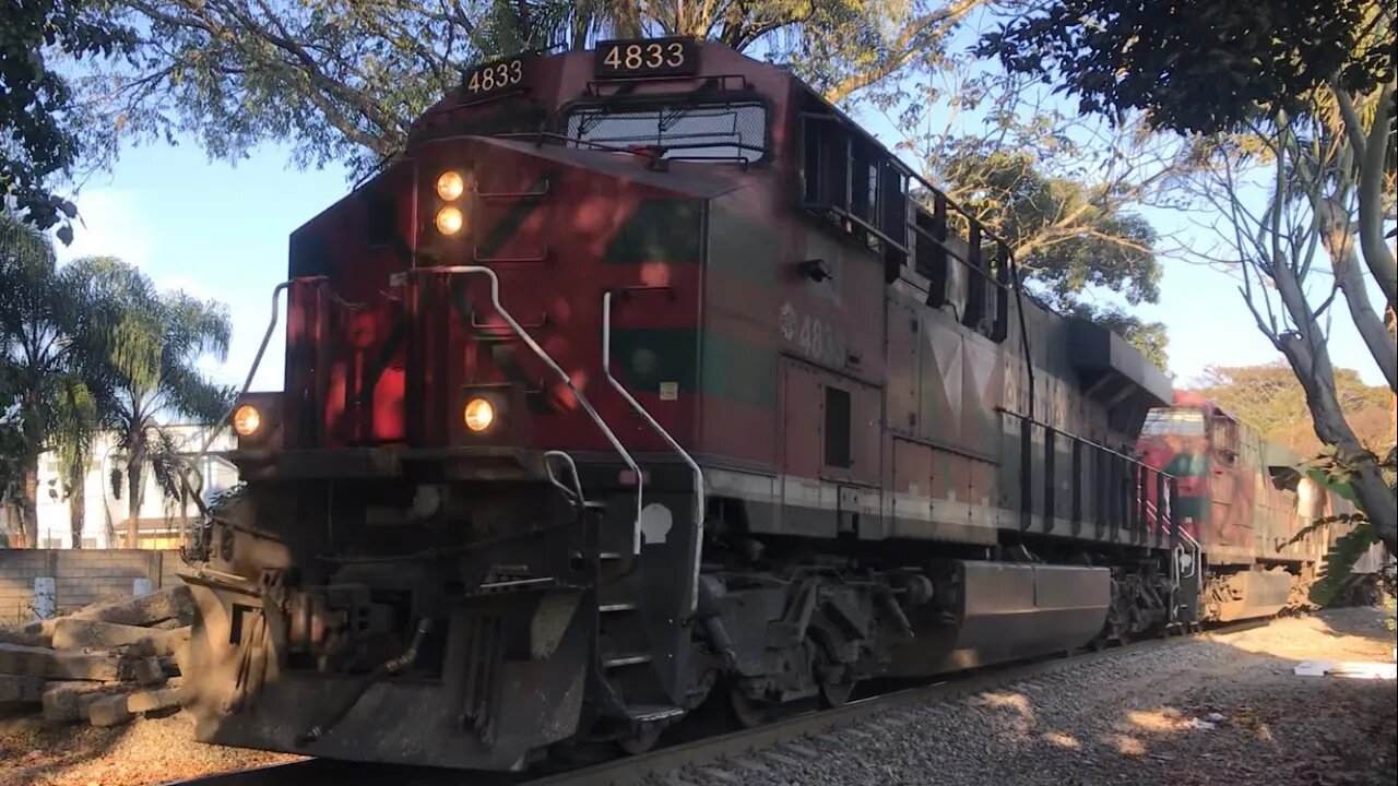 Trenes de Ferrosur en Cordoba, Veracruz (Dec. 22-Jan. 23)