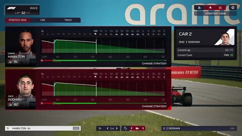 F1 Manager 2022 Season 5 Team Haas Race 11