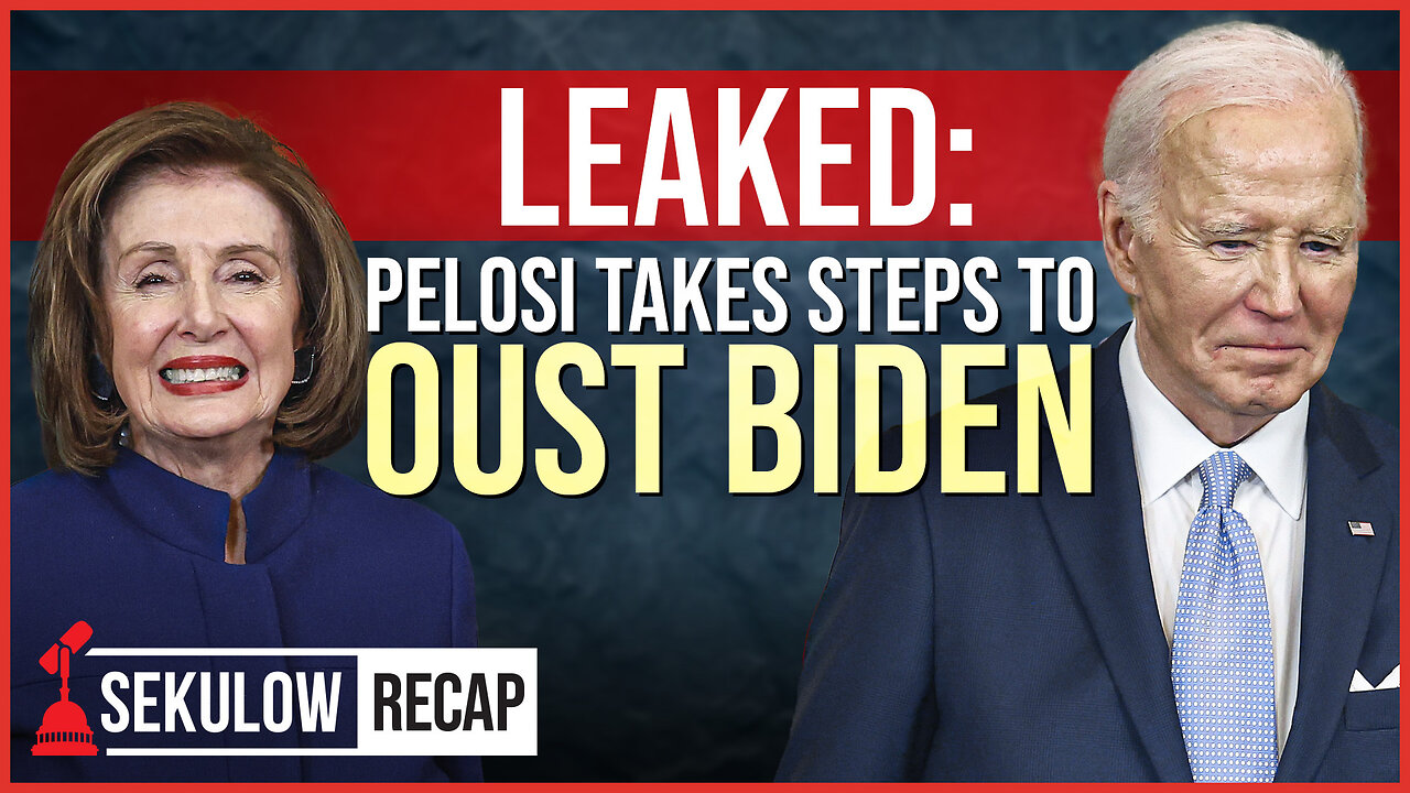 LEAKED: Pelosi Takes Steps to Oust Biden