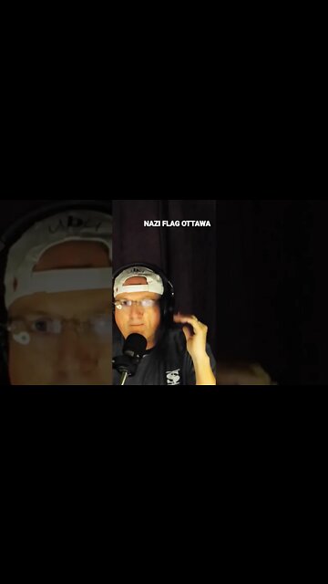 Nazi flag Ottawa first day of convoy