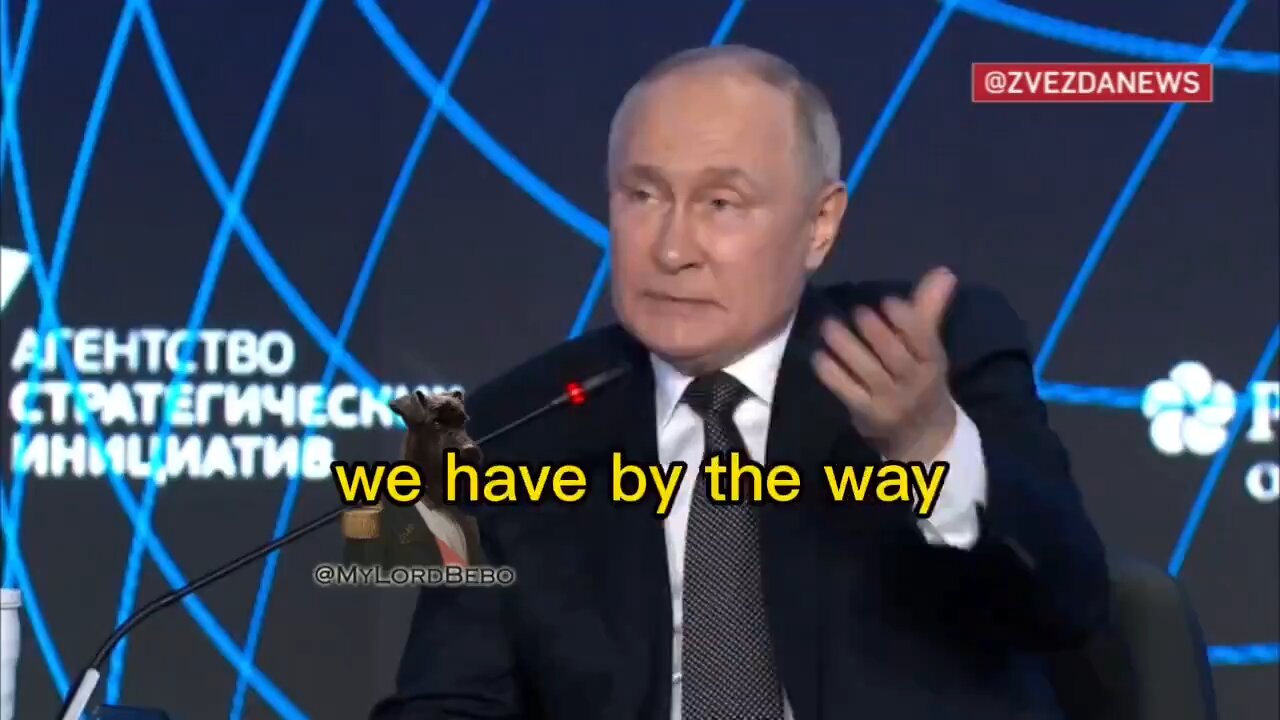 President Putin on LGBTQ in Russia "Adults can live as they want, just don't touch the kids."