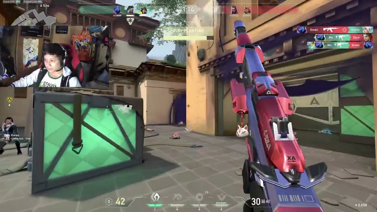 I always choke when it matters, almost Ace