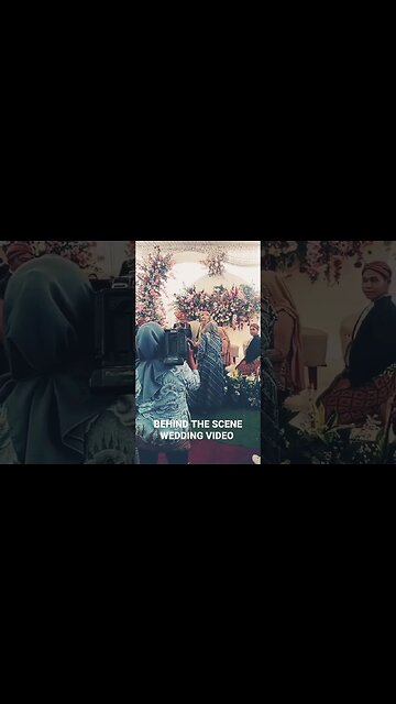 wedding behind the scene shorts