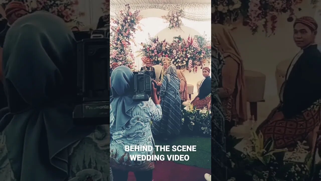 wedding behind the scene shorts