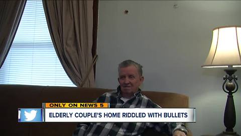 Canton grandfather scared after home is riddled with bullets