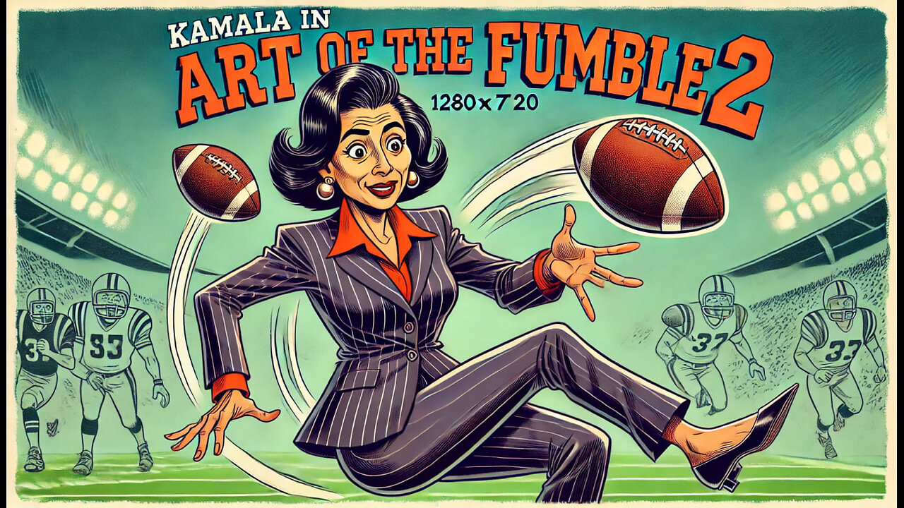 "Kamala's Greatest Hits: Fumbles, Lies, and Stutters: in The Art Of the Fumble (Part 2)"