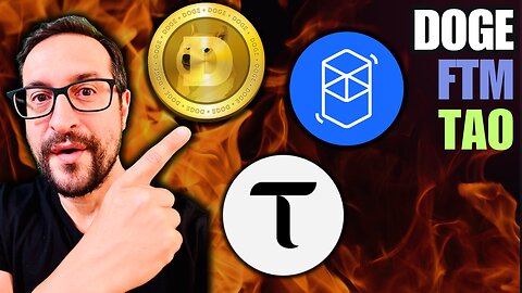 DOGE, Bittensor, Fantom: Hot Altcoins to Watch & TA $DOGE $TAO $FTM