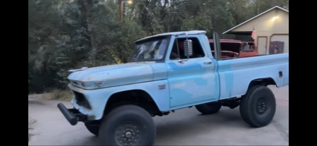 66 Chevy k20. “Bad Luck Chevy”