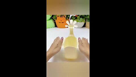 make flower pot with waste 🎁