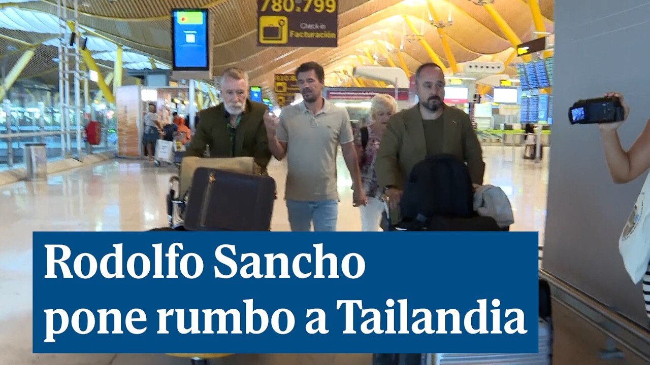 Rodolfo Sancho pone rumbo a Tailandia para conocer la sentencia contra su hijo