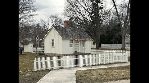 President Herbert Hoover birthplace. West Branch, IA. 2/23/24