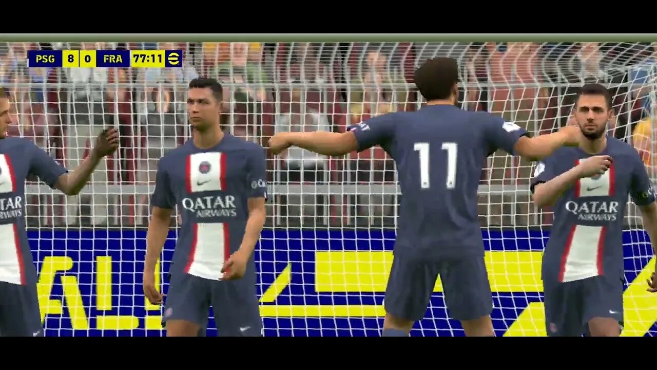 eFootball™ PSG VS FRA Ronaldo's header