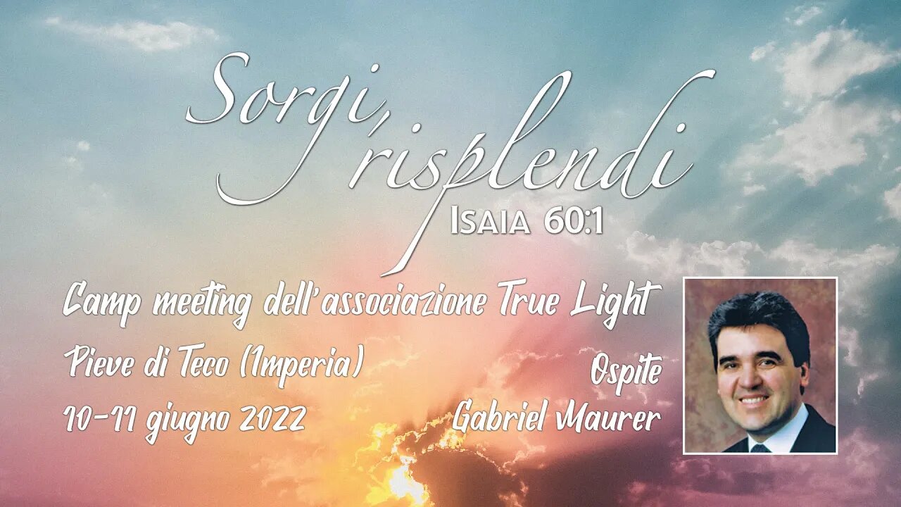 Venerdì sera - Camp Meeting 2022 - Associazione Culturale True Light