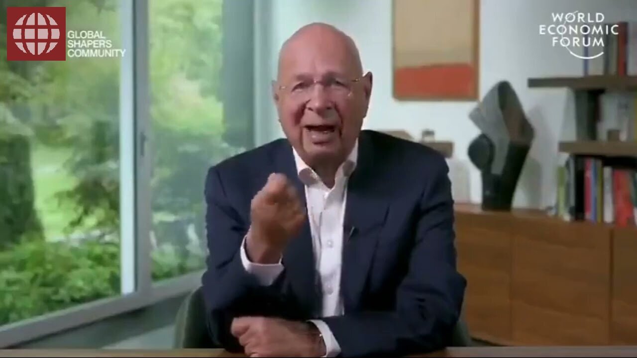 WEF: Klaus Schwab, "Nobody will be safe if not everybody is vaccinated. Etc."