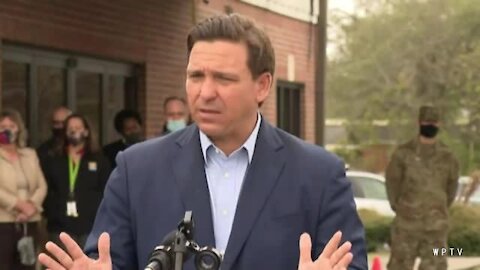 Gov. Ron DeSantis says Florida will offer COVID-19 vaccine to all adults 'way before May 1'