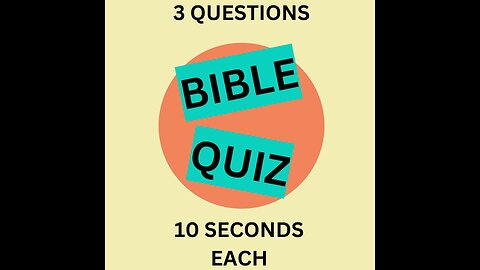 @BibleQuiz123 #13