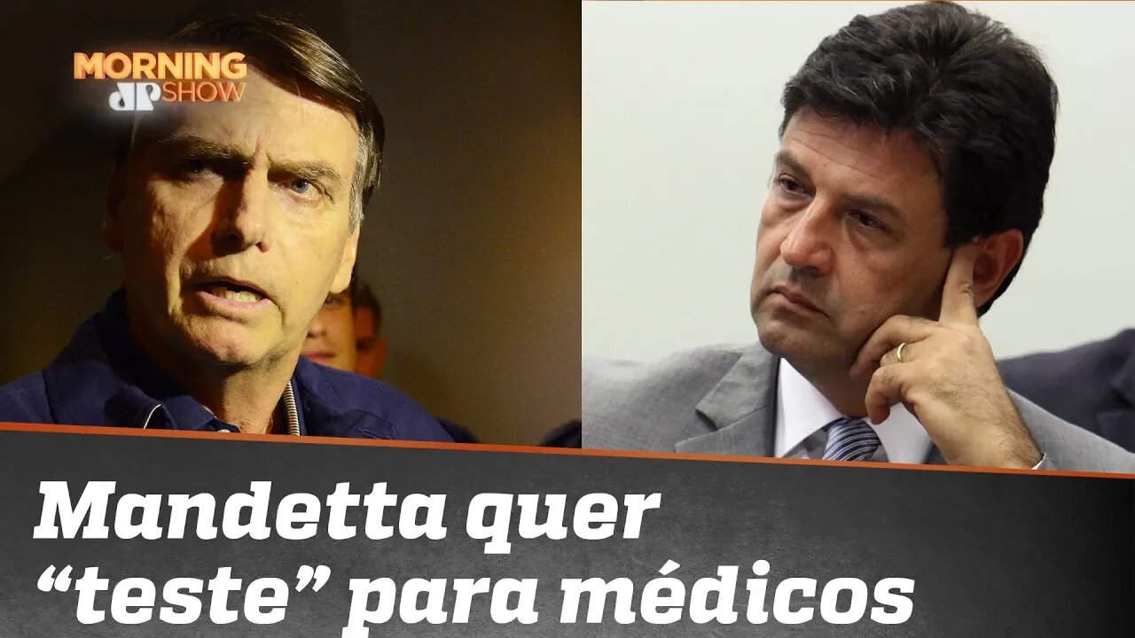 Bolsonaro e seu ministro da Saúde discordam sobre avaliação periódica de médicos