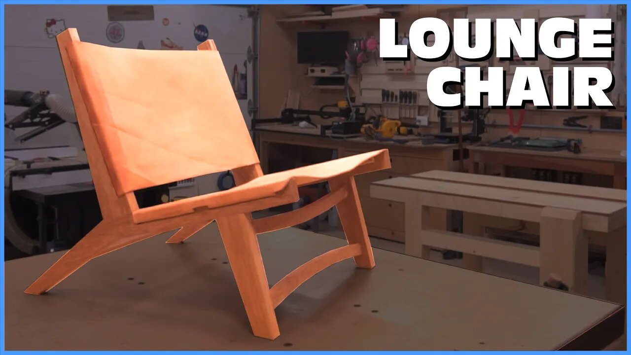 Lounge Chair - Oak & Leather