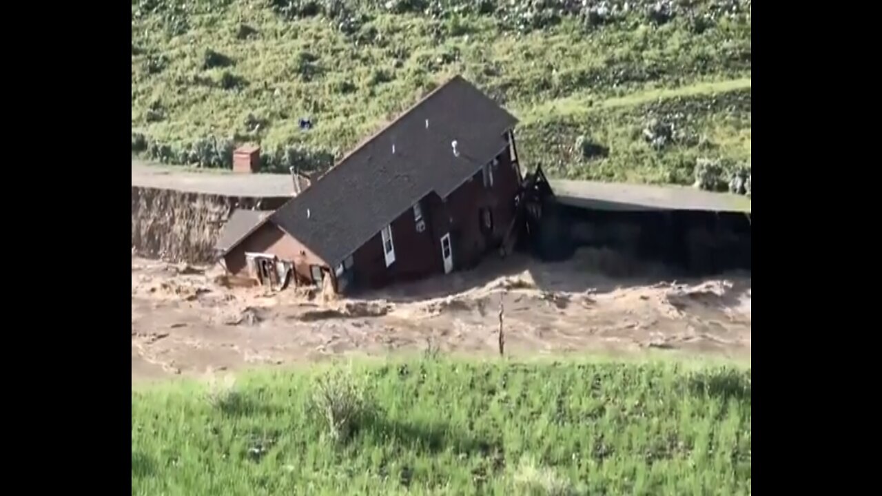 DISASTER: Raging Flood Waters RIP Across Yellowstone Causing DEVASTATING Damage