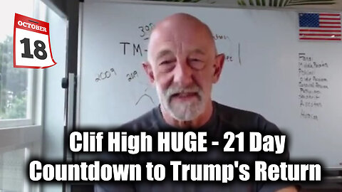 Clif High HUGE - 21 Day Countdown to Trump's Return