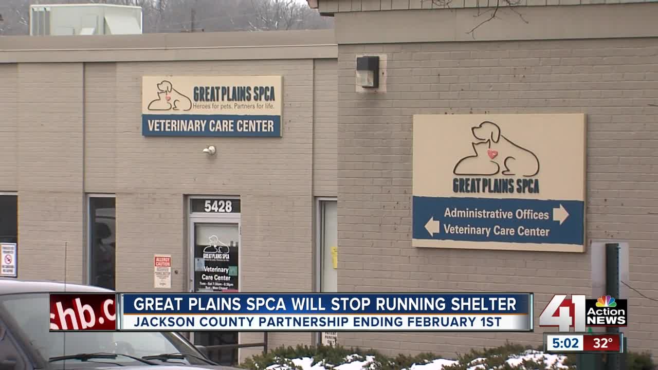 Great Plains SPCA will stop running shelter