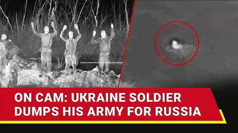 Russia Releases Dramatic Footage Of Ukrainian Soldier Crossing Dnipro River To Putin's Army