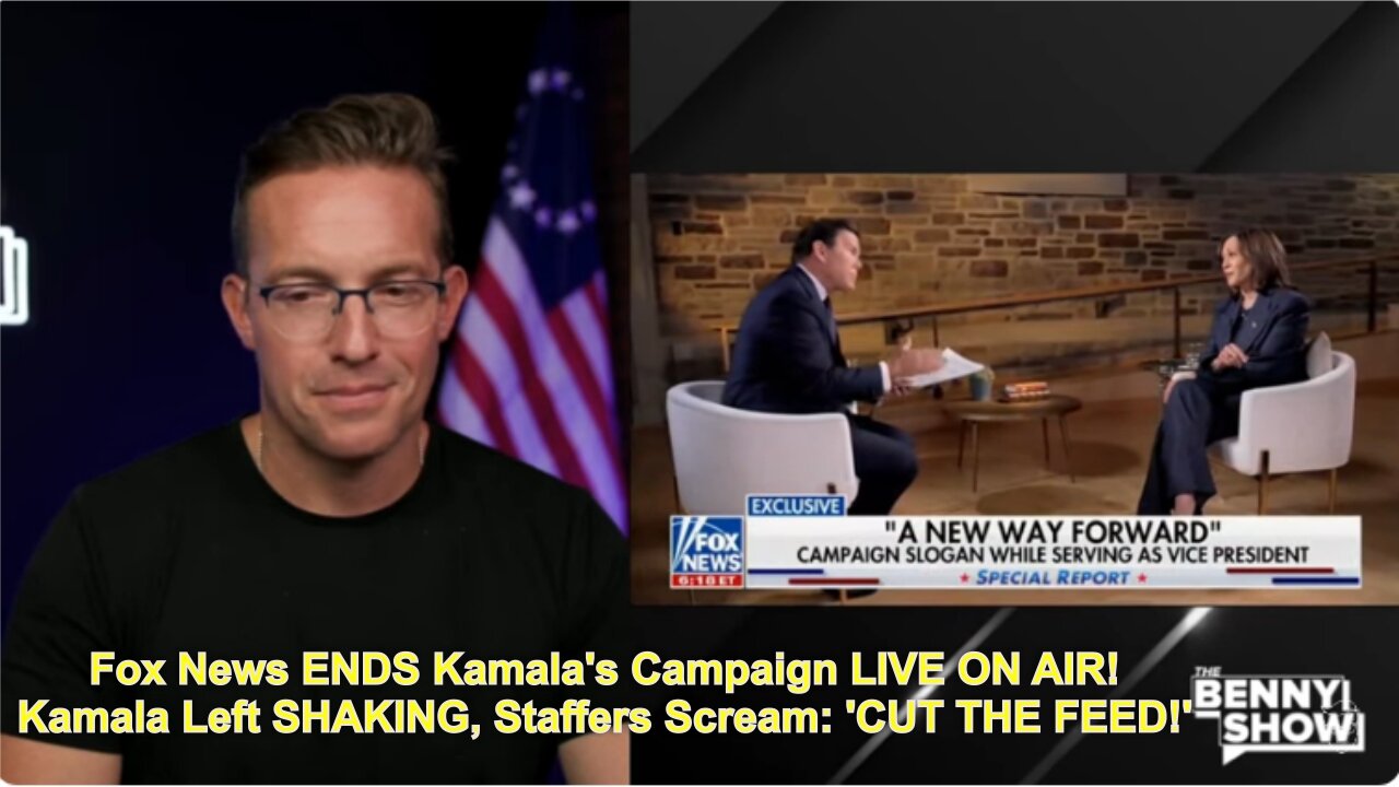 Fox News ENDS Kamala's Campaign LIVE ON AIR! Kamala Left SHAKING, Staffers Scream!!