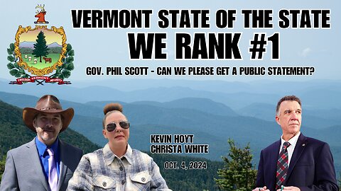 VERMONT RANKS #1: The STATE of the STATE