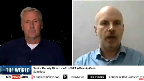 Israel has killed a classroom full of children everyday for a whole year. Sam Rose from UNRWA
