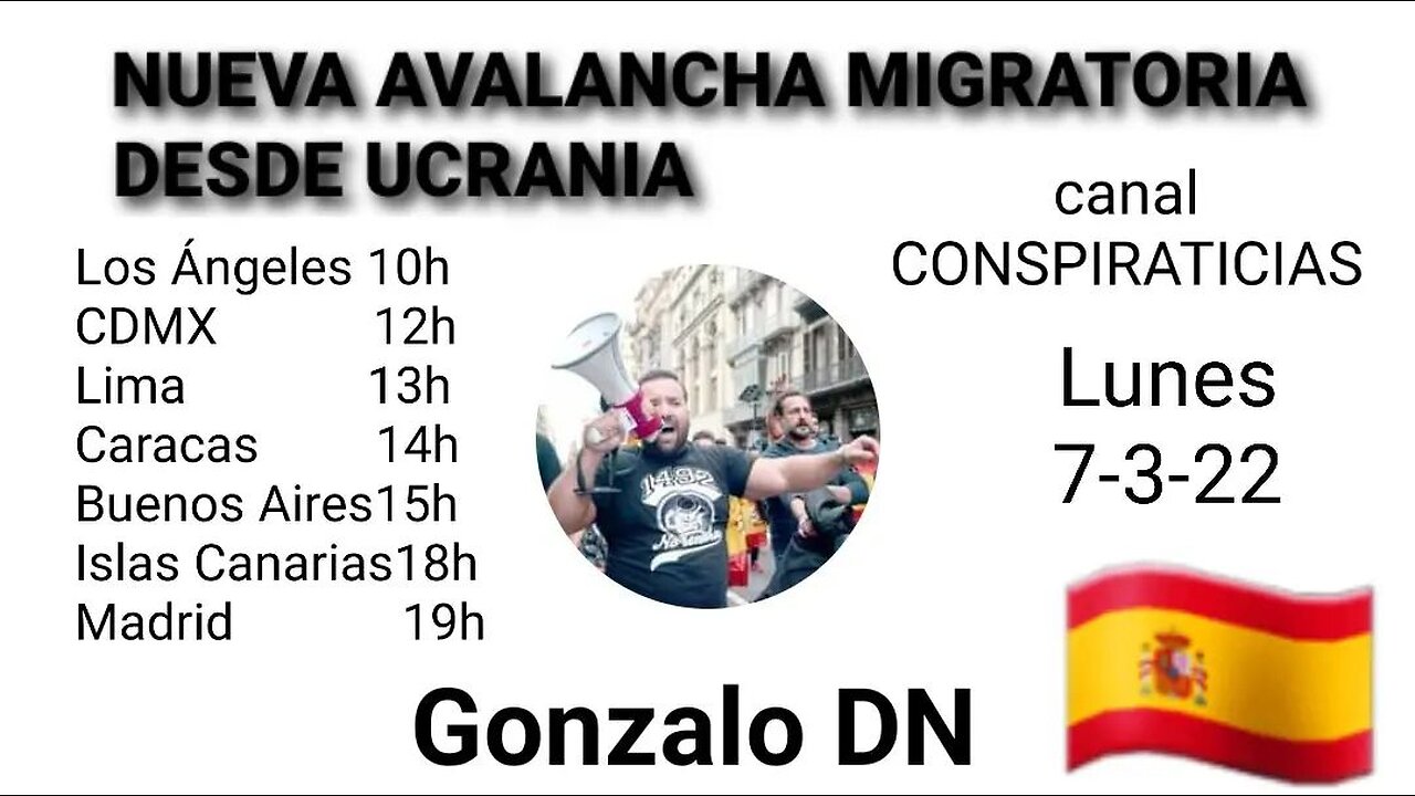 Nueva avalancha migratoria desde Ucrania // Gonzalo DN parte 2 (7-3-22)