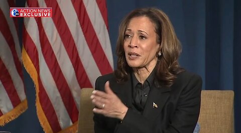 Kamala Uses Her Canned Response When Asked About Her Specific Plans