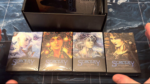 Sorcery Alpha PreConstructed Deck Box Opening