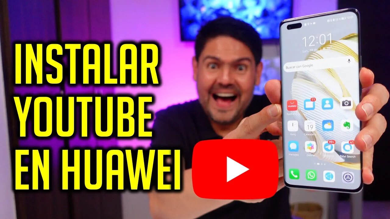 Cómo instalar Youtube en celulares Huawei - AppGallery