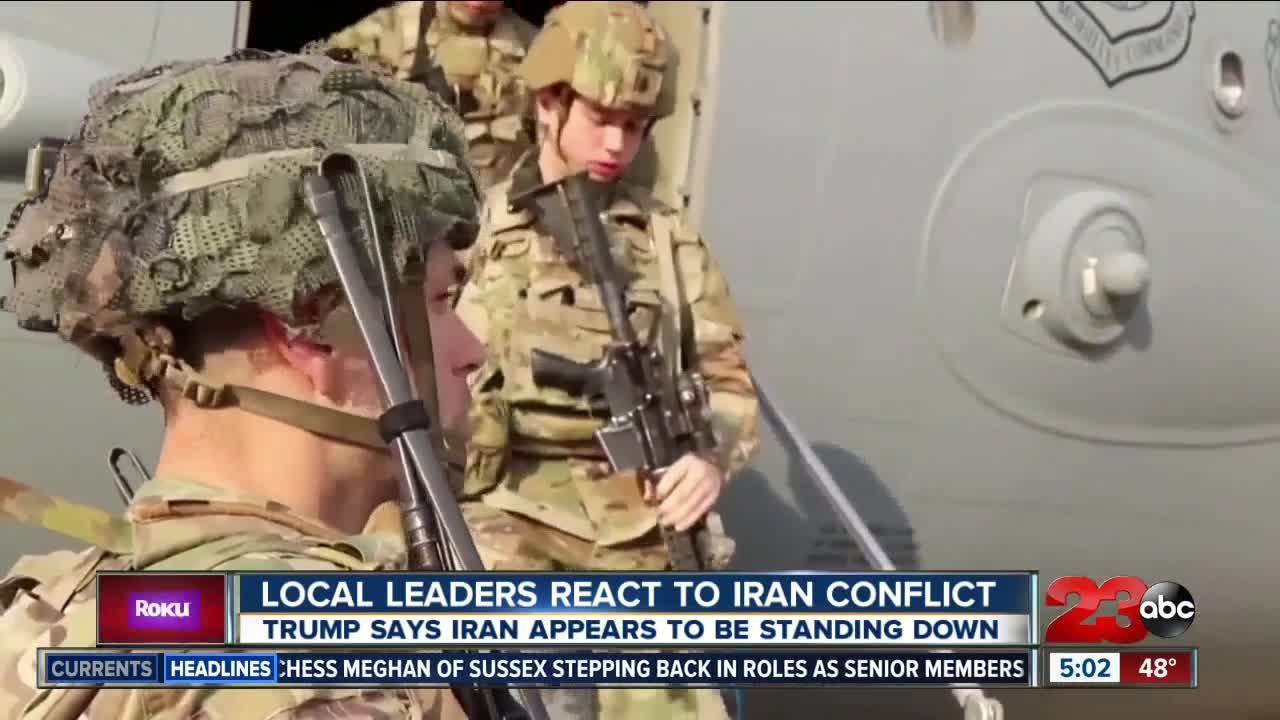 Local leaders react to Iran-U.S. conflict