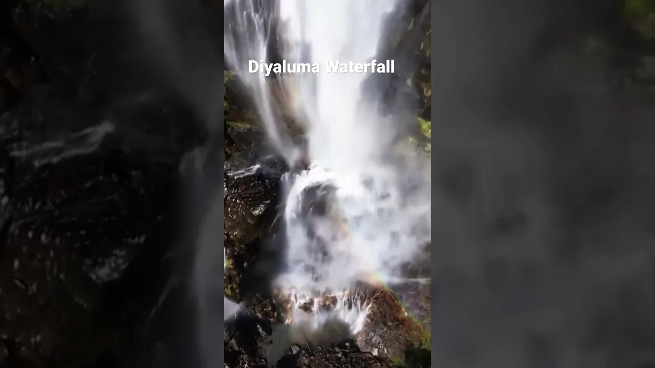 Beautiful Dilaluma Waterfall 😍😍 #travel #srilanka #waterfalls