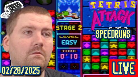 [Tetris Attack Speedruns] Friday Night Salt Mines: Gotta Promote the Major Edition, Doods!