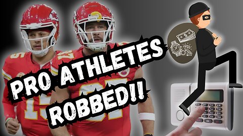 PROFESSIONAL ATHLETES HOMES ARE BEING ROBBED!!