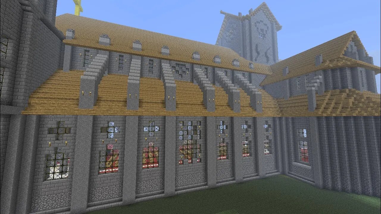 Minecraft: Huge Cathedral pt 3 of 7 [part 69 season 1]