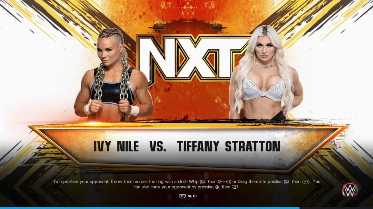 NXT Tiffany Stratton vs Ivy Nile