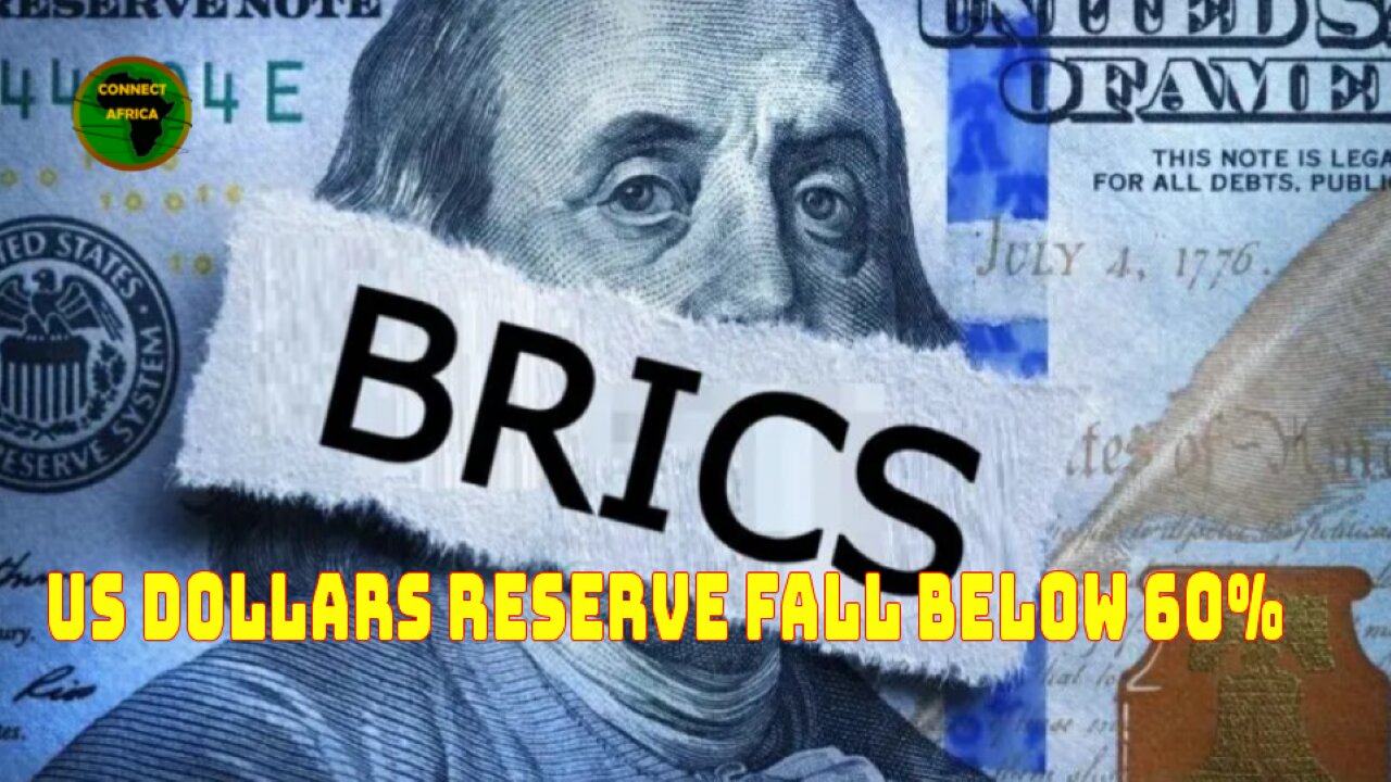 BBRICS: US-DOLLAR-DENOMINATED CENTRAL BANK RESERVES FALL BELOW 60%