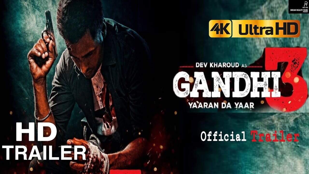 Gandhi 3 (Official Teaser) Dev Kharoud | Aditi Aarya | Lucky Dhaliwal |Releasing on 30th August