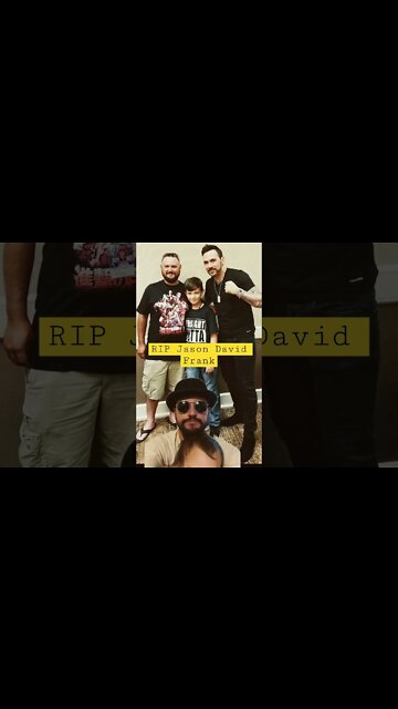 The Green Ranger is Gone. RIP Jason David Frank