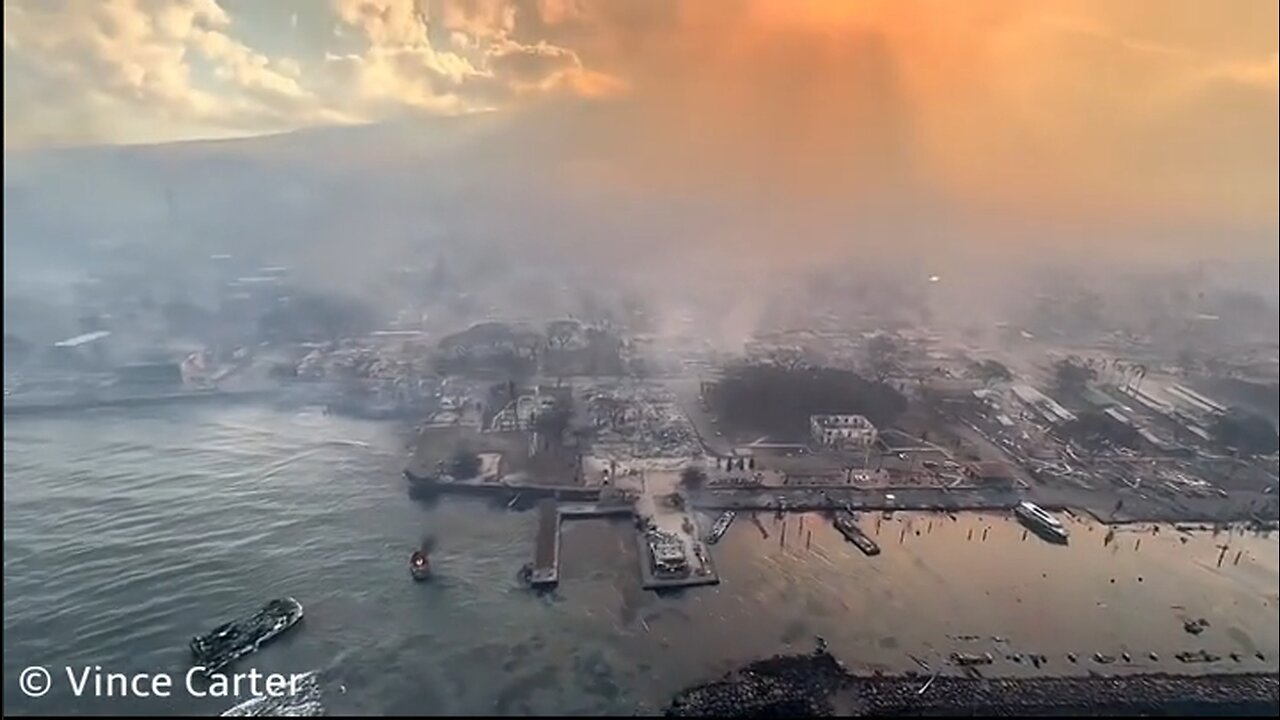 Lahaina, Hawaii - At Least 55 Dead & More Than 1000 Structures Destroyed - HaloRock