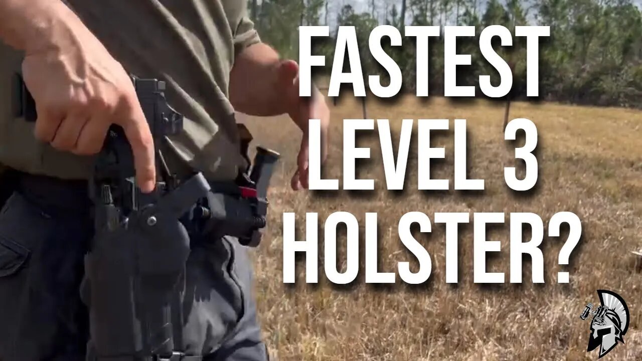 The Best and Fastest Level 3 Duty Holster in 2023? The Alien Gear Rapid Force Duty Holster