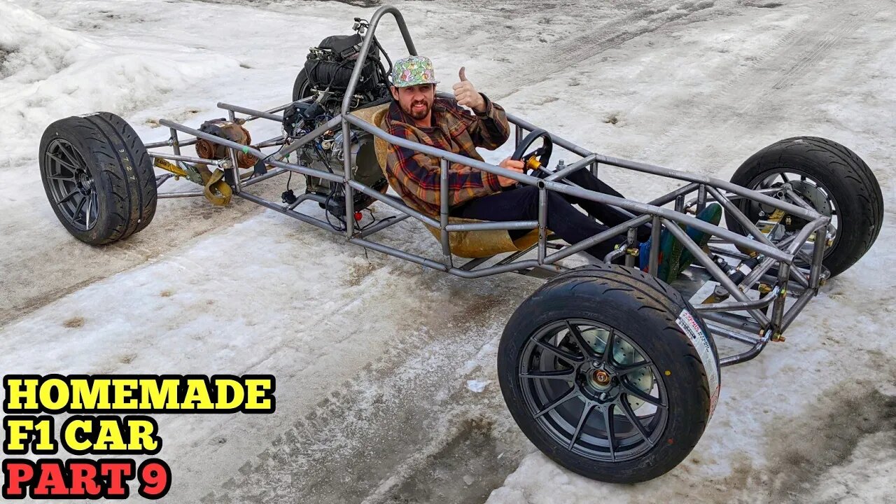 Homemade Formula One Car Finally Rolling - PT 9