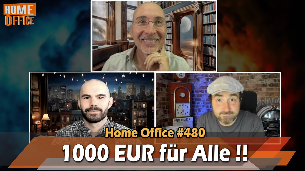 8.1o.24🇩🇪🇦🇹🇨🇭NUOVISO🎇👉🇪🇺 HOME-OFFICE #48o🇪🇺👈🗽"1ooo Euro für alle..."