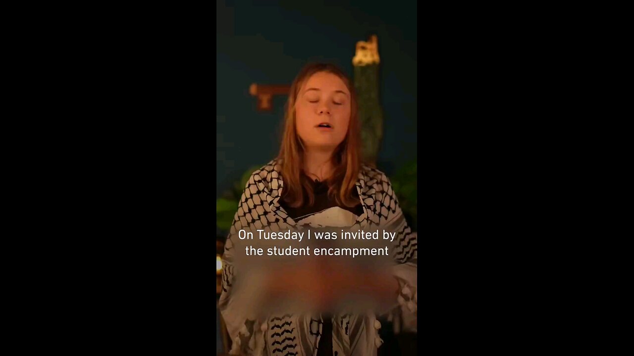 Greta Thunberg SLAMS Germany’s “silencing” and “threatening” of pro-Palestine activists